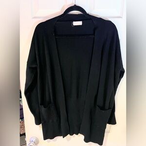 Altar’d State Black Open Front Women's Cardigan Size M/L